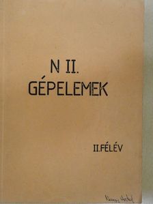 N II. Gépelemek [antikvár]