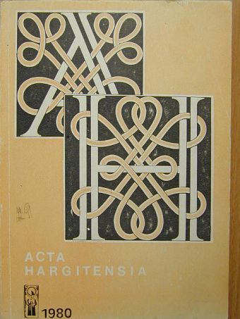Antal Imre - Acta Hargitensia I. [antikvár]