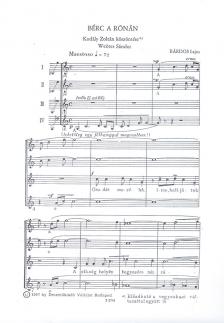 BÁRDOS LAJOS - BÉRC A RÓNÁN (KODÁLY Z.KÖSZÖNTÉSE) EGYNEMŰKAR (WEÖRES SÁNDOR)