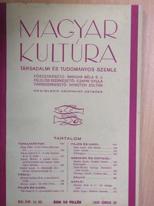 Bangha Béla S. J. - Magyar Kultúra 1934. június 20. [antikvár]