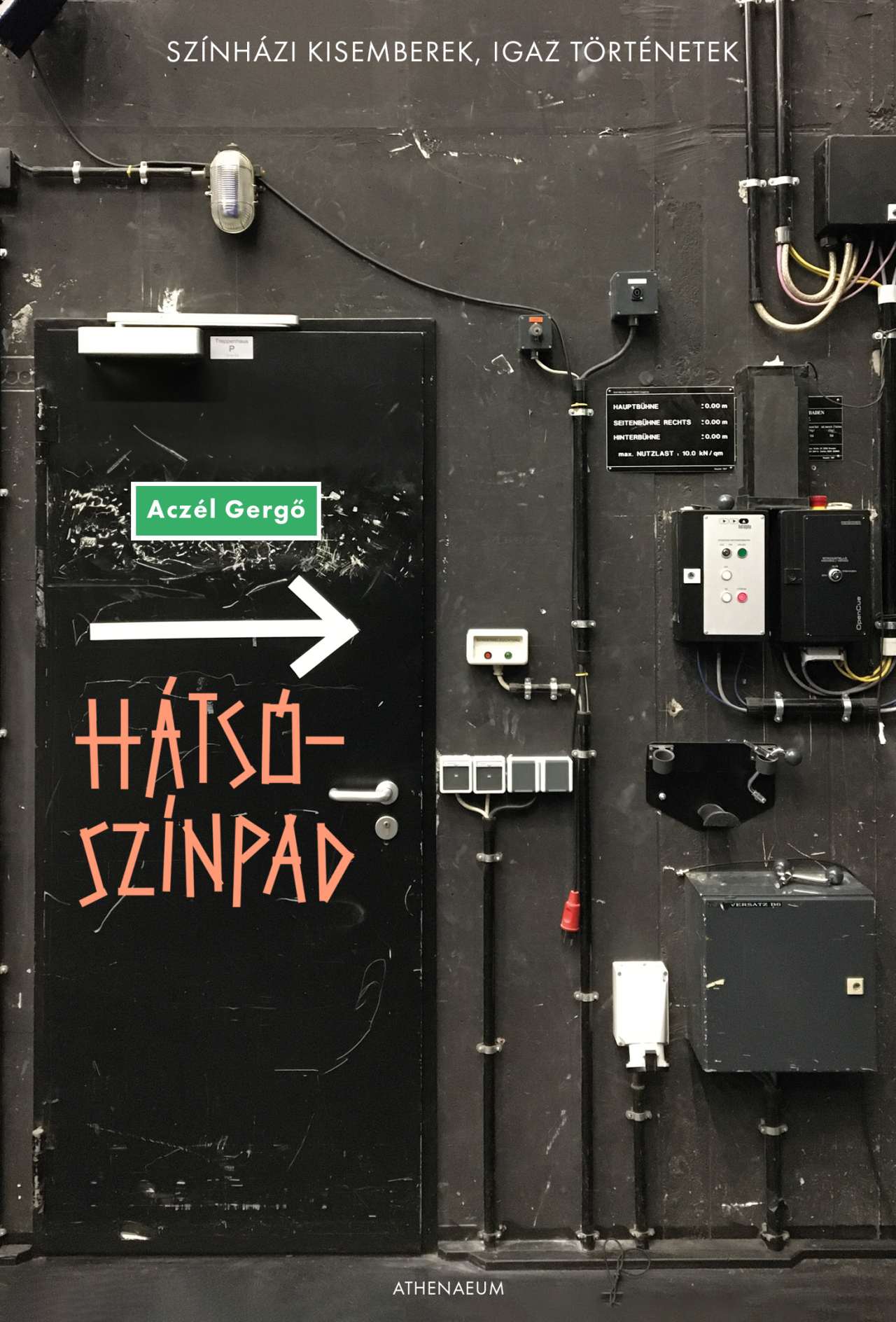 Aczél Gergő - Hátsószínpad - Színházi kisemberek, igaz történetek [raktárvásár]