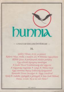 KUNSZABÓ FERENC - Hunnia 31. [antikvár]