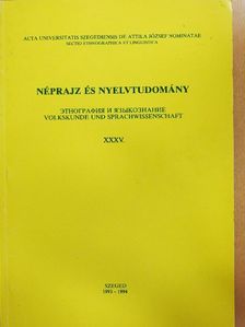 Dolovai Dorottya - Néprajz és nyelvtudomány XXXV. [antikvár]