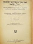 Dr. Lenhossék Mihály - Természettudományi Közlöny 1924. január-december/Pótfüzetek a Természettudományi Közlönyhöz 1923. január-december [antikvár]