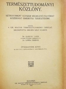 Dr. Lenhossék Mihály - Természettudományi Közlöny 1924. január-december/Pótfüzetek a Természettudományi Közlönyhöz 1923. január-december [antikvár]