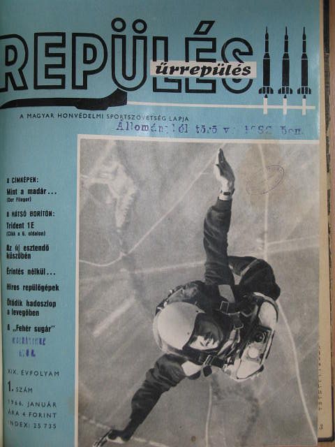Dr. Vajda Pál - Repülés-űrrepülés 1966. január-december [antikvár]