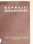 H. Kerecsényi Edit - Néprajzi közlemények XIII. 3-4. [antikvár]
