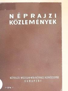 H. Kerecsényi Edit - Néprajzi közlemények XIII. 3-4. [antikvár]