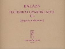 BALÁZS OSZKÁR - TECHNIKAI GYAKORLATOK III. PERGETÉS A KISDOBON