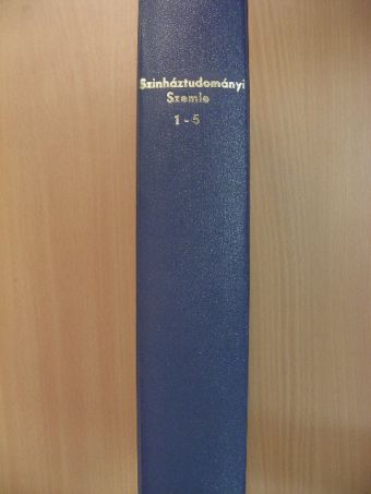 Színháztudományi Szemle 1977-1980. (vegyes számok) (5 db) [antikvár]