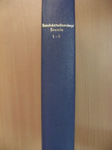 Színháztudományi Szemle 1977-1980. (vegyes számok) (5 db) [antikvár]