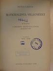 Rudas László - Materialista világnézet I. [antikvár]