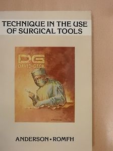 Richard F. Romfh, M. D. - Technique in the use of surgical tools [antikvár]