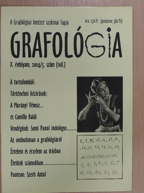 Grafológia 2004. május [antikvár]