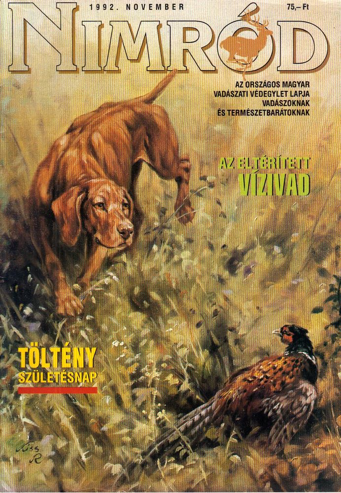 Zoltán Attila - Nimród 1992. November [antikvár]