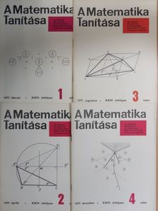 Bereznai Gyula - A matematika tanítása 1977/1-4. [antikvár]