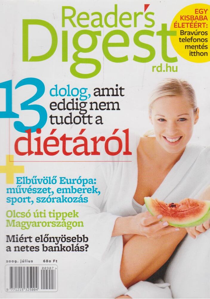Zsámboki Péter - Reader's Digest 2009. július [antikvár]