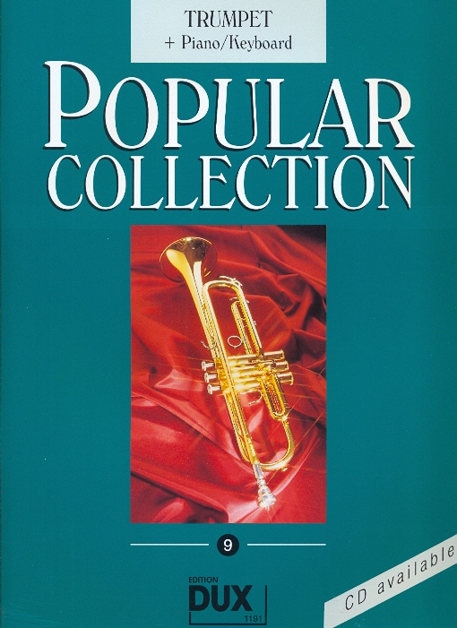 POPULAR COLLECTION 9 FOR TRUMPET + PIANO/KEYBOARD