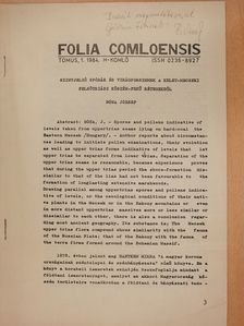 Bóna József - Szintjelző spórák és virágporszemek a Kelet-Mecseki Felsőtriász kőszén-fekű részeiből (dedikált példány) [antikvár]