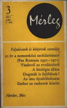 Ladislaus Bálint - Mérleg 1971/3 [antikvár]