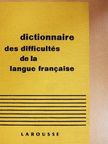 Adolphe V. Thomas - Dictionnaire des difficultés de la langue francaise [antikvár]