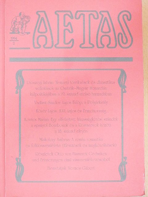 Aetas 1994/2. [antikvár]