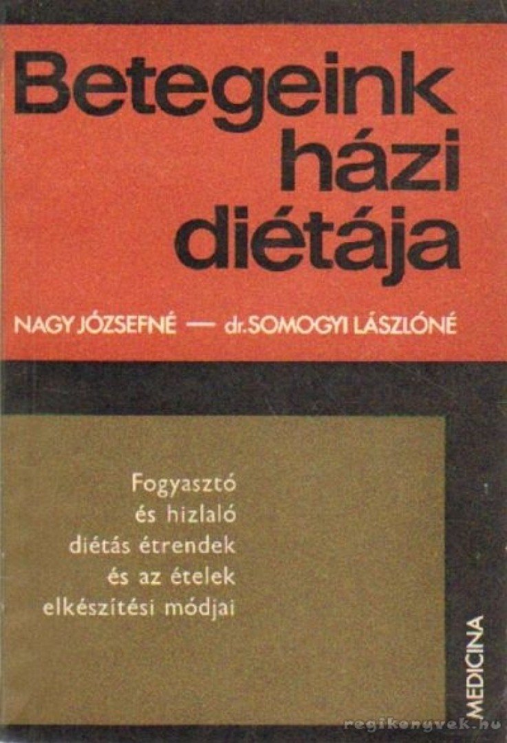 Nagy Józsefné - Dr. Somogyi Lászlóné - Fogyasztó és hizlaló diétás étrendek és az ételek elkészítési módjai [antikvár]
