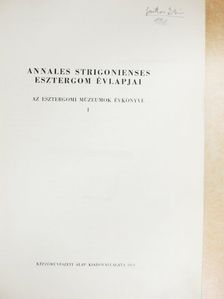 Dévényi Iván - Esztergom évlapjai 1960 [antikvár]