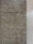 Szirmai Antal - Glossarium [antikvár]