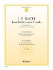 J. S. Bach - JESUS BLEIBET MEINE FREUDE (KANTATE BWV 147) FÜR KLAVIER LEICHT GESETZT VON FP. GOEBELS