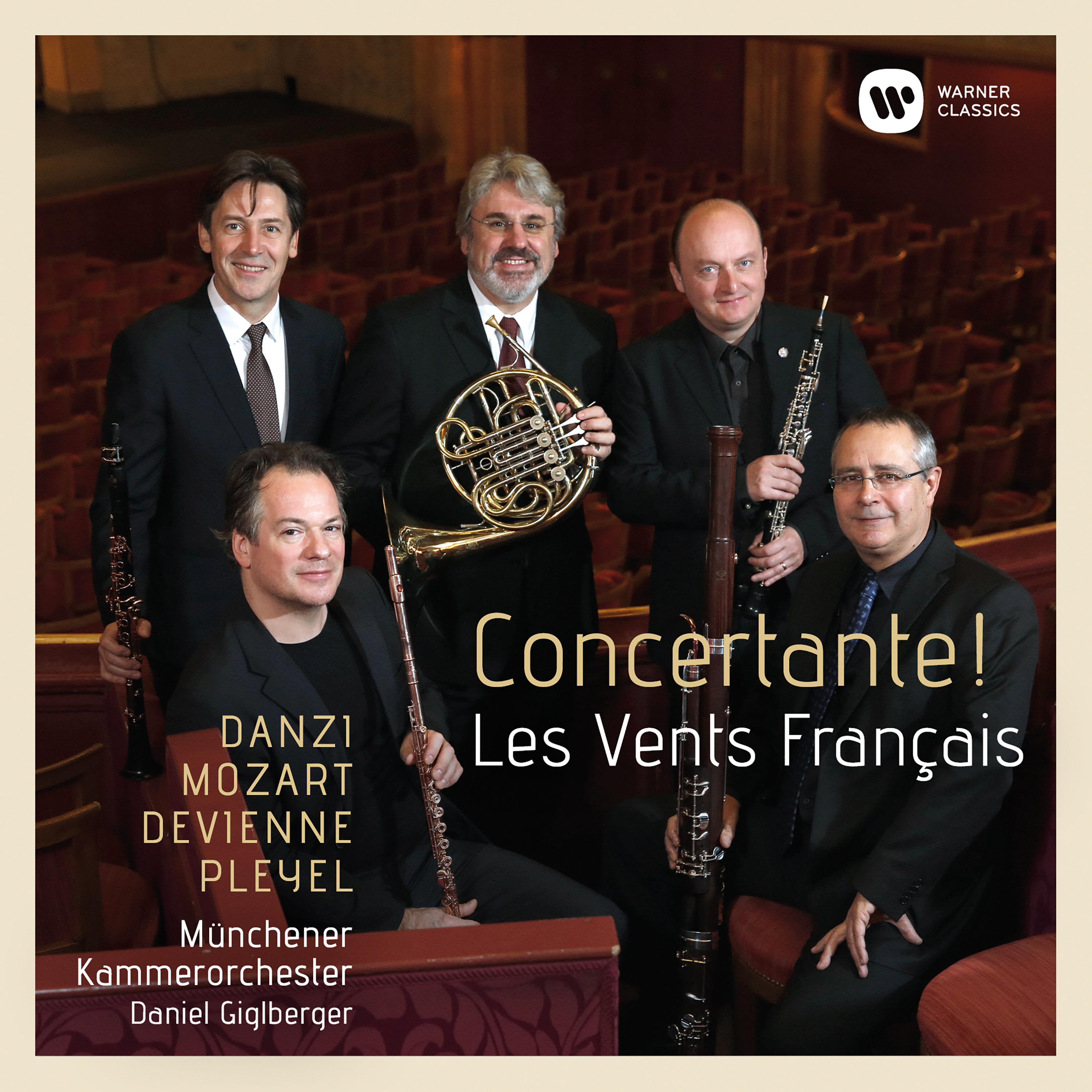 DANZI, MOZART, DEVIENNE, PLEYEL - CONCERTANTA 2CD LES VENTS FRANCAIS