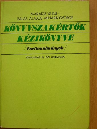 Balás Alajos - Könyvszakértők kézikönyve [antikvár]