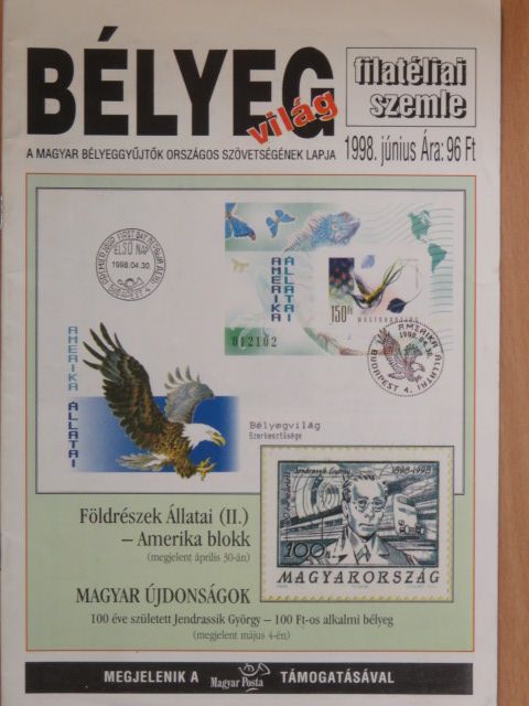 Dr. Molnár László - Bélyegvilág 1998. június [antikvár]