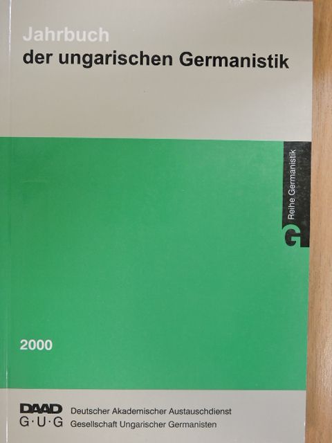 Clemens Ruthner - Jahrbuch der ungarischen Germanistik 2000 [antikvár]