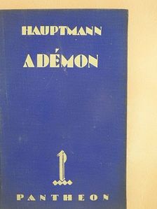 Gerhart Hauptmann - A démon [antikvár]