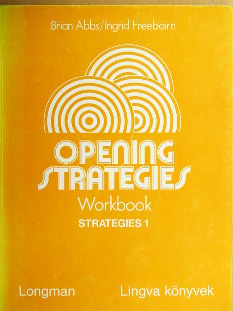 Brian Abbs - Opening Strategies - Workbook [antikvár]