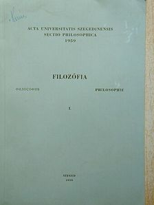 Dr. Kalocsai Dezső - Filozófia I. [antikvár]