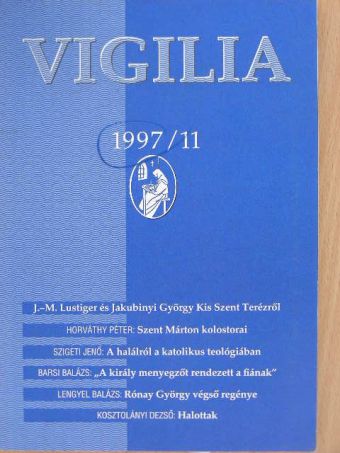 Barsi Balázs - Vigilia 1997. november [antikvár]