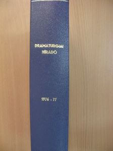 Dramaturgiai híradó 1976-1977. (vegyes számok) (14 db) [antikvár]