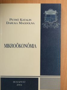 Daruka Magdolna - Mikroökonómia [antikvár]