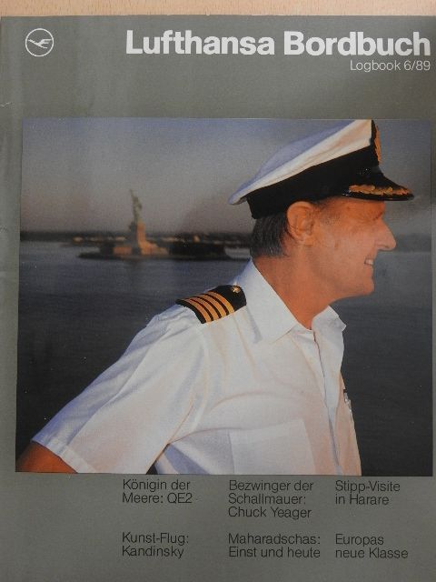 Dieter Vogt - Lufthansa Bordbuch/Logbook November/Dezember, November/December 1989 [antikvár]