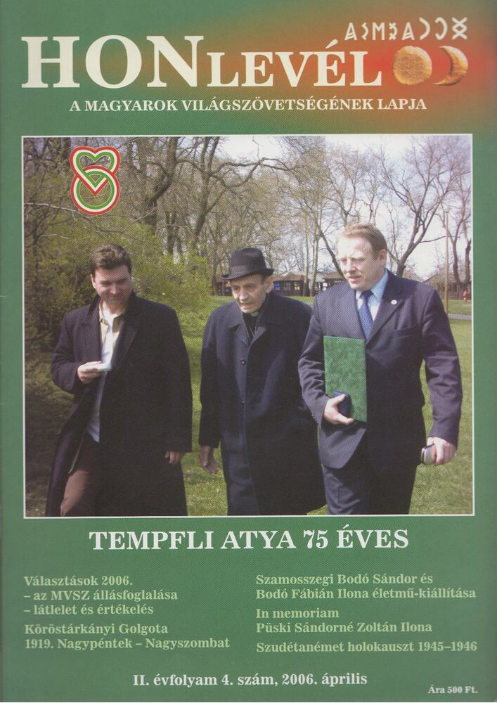 Pápai Szabó György - Honlevél 2006. április [antikvár]