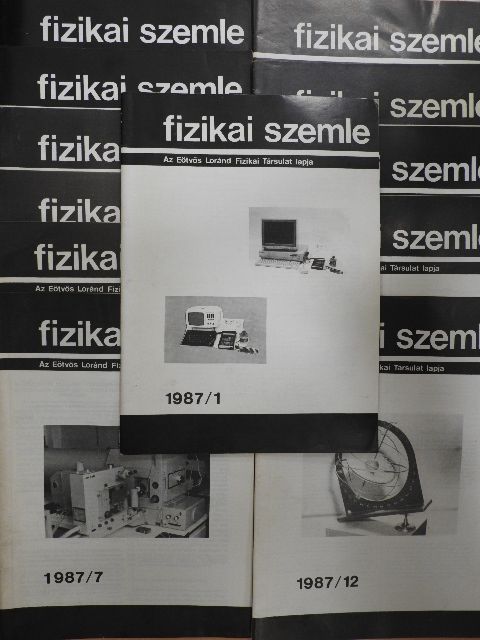 Balogh Tibor - Fizikai Szemle 1987/1-12. [antikvár]