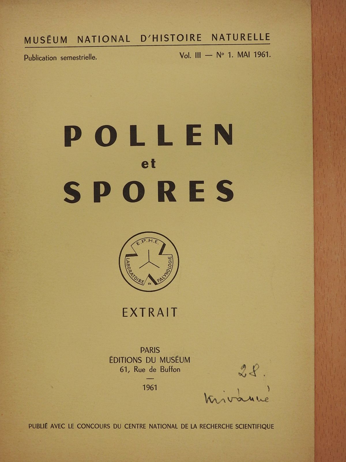 Edward A. Stanley - A new Sporomorph Genus from Northwestern South Dakota (dedikált példány) [antikvár]