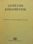 Bendefy László - Levéltári közlemények XLVIII-XLIX.  [antikvár]