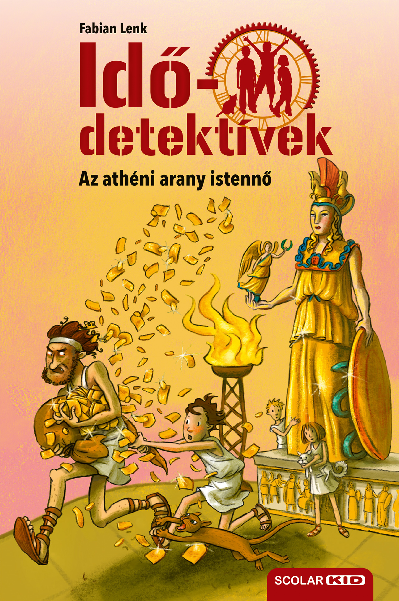 Fabian Lenk - Az athéni arany istennő (Idődetektívek 27.) 2. kiadás