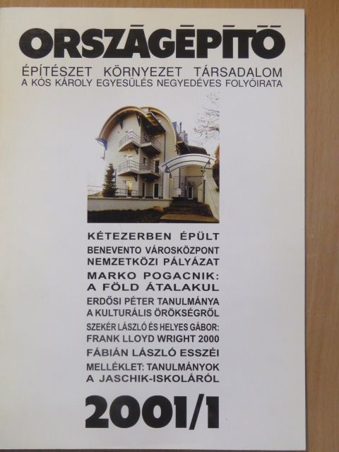 Darvas Béla - Országépítő 2001/1. [antikvár]