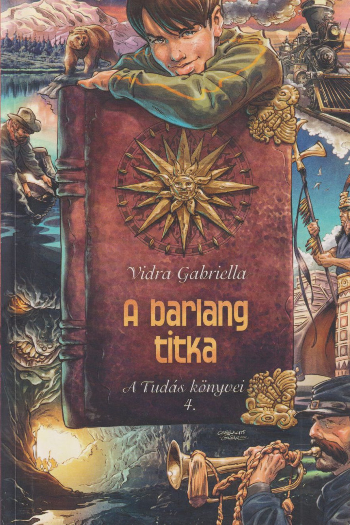 Vidra Gabriella - A barlang titka (dedikált) [antikvár]