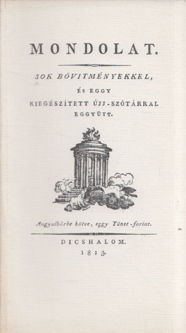 Mondolat (reprint) [antikvár]