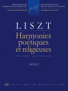 Liszt Ferenc - HARMONIES POÉTIQUES ET RELIGIEUSES FÜR KLAVIER (SULYOK I./MEZŐ I.)